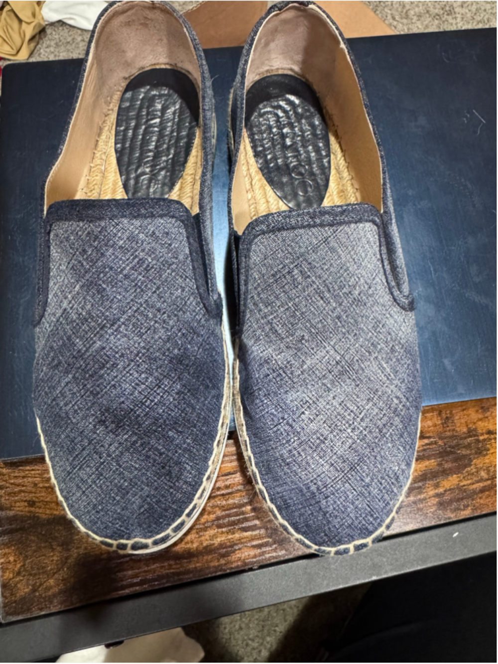 Jimmy Choo Dawn Denim Espadrilles - Picture 12 of 17